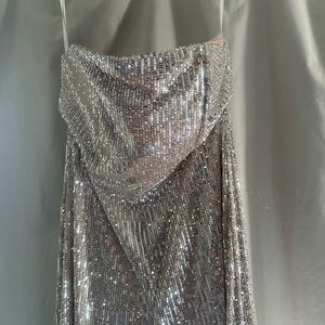 Sparkle silver jumpsuit